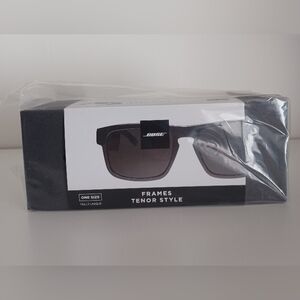 New, Never Used Or Opened Bose Bluetooth Black Sunglasses Tenor Style Frames